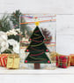 Sparkly Green Christmas Tree Tealight Holder - Image 3