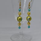 Metallic Swirl Earrings