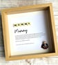 Mum Mummy Scrabble Minifigures Frame Personalised  - Image 2