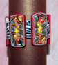 Retro-Punk Designer Cuff Bracelet - Handmade - Unique and Original - Image 1