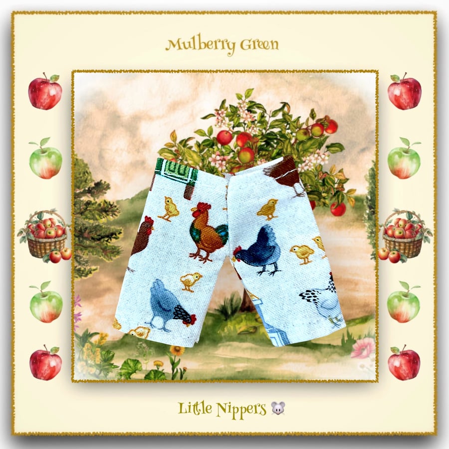 Little Nipper Farm Print Trousers