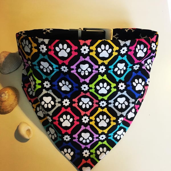 Custom order 2 dog bandanas 