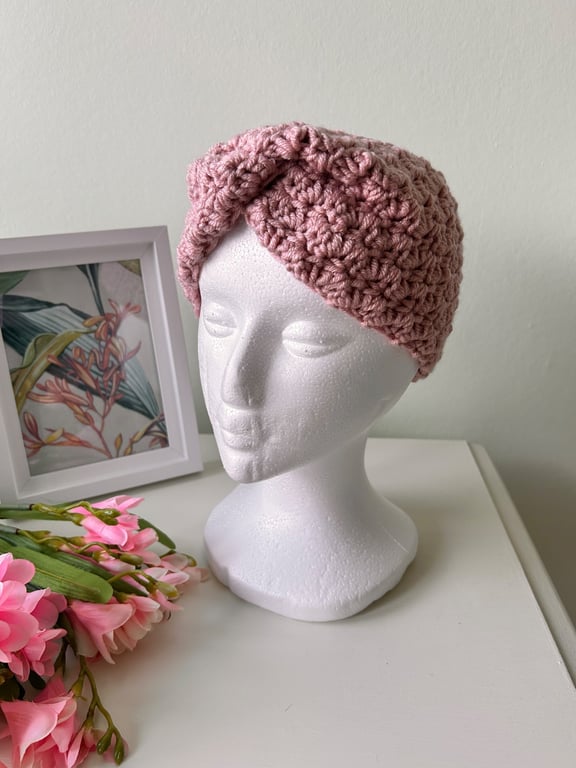 Cosy Crochet Twist Headband