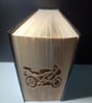 Motorcycle, Motorbike, CUT & FOLD Book Folding Pattern - EMAILED PDF PATTERN - Image 5