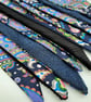 Blues theme bunting, 10 triangles. Free uk delivery.  - Image 8