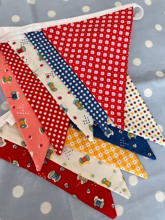 Moda Fabric Spring, Summer Bunting, 