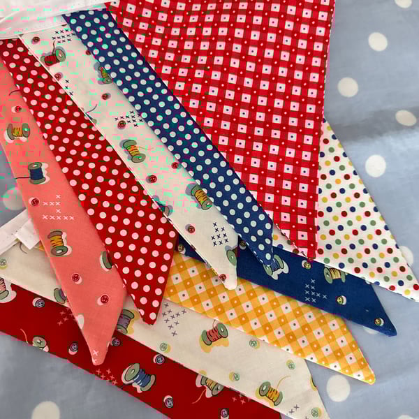 Moda Fabric Spring, Summer Bunting, 