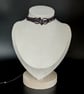 Deep Purple Choker Necklace with Amethyst bead 