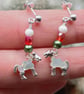 Welsh Lamb Sterling Silver Earrings, Sheep Earrings, Love Ewe Earrings - Image 3