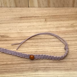  Children's Macrame Bead Bracelet. (114)