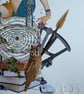 "PALLAS ATHENA" - ONE OFF, HANDMADE COLLAGE - Image 4