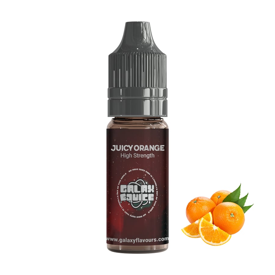 Juicy Orange High Strength Professional Flavouring. Over 250 Flavours.