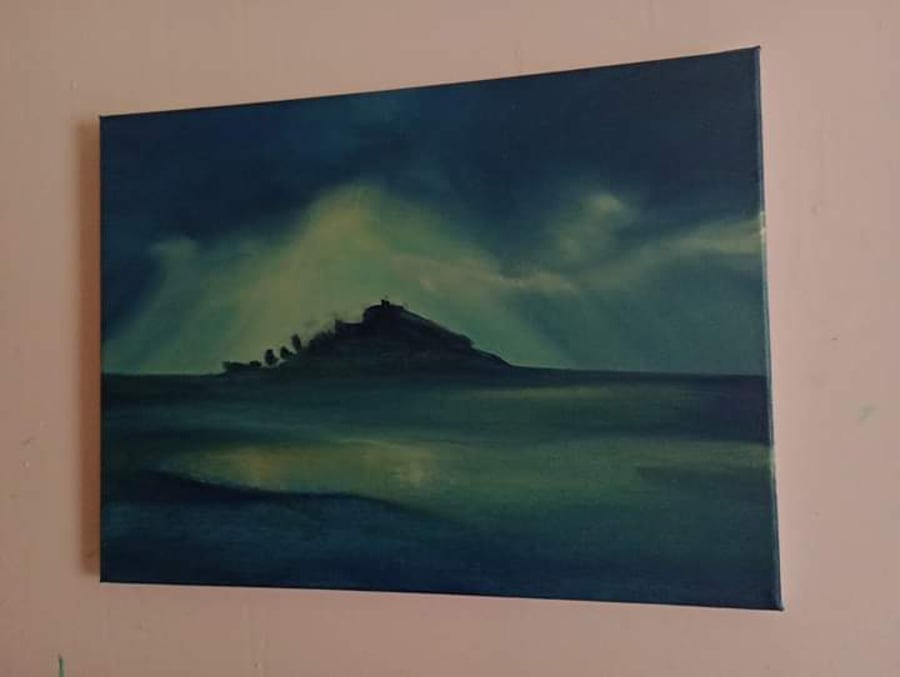 St Michael's Mount Oil Painting 