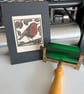 Lino Print - "Robin" - Image 10