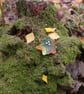 Handmade Felted Wool Leaf Brooch – Autumn Colours - Image 2