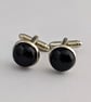 Black onyx cufflinks - Image 2