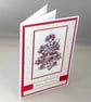 A6 festive afternoon tea Christmas card - Image 5