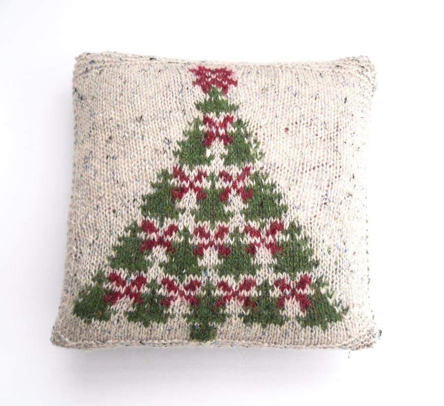 Christmas Tree Cushion Cover
