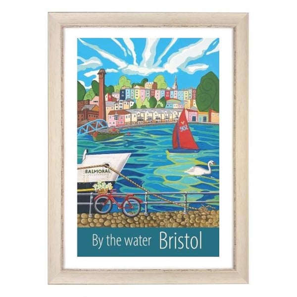 Bristol travel poster print by Susie West