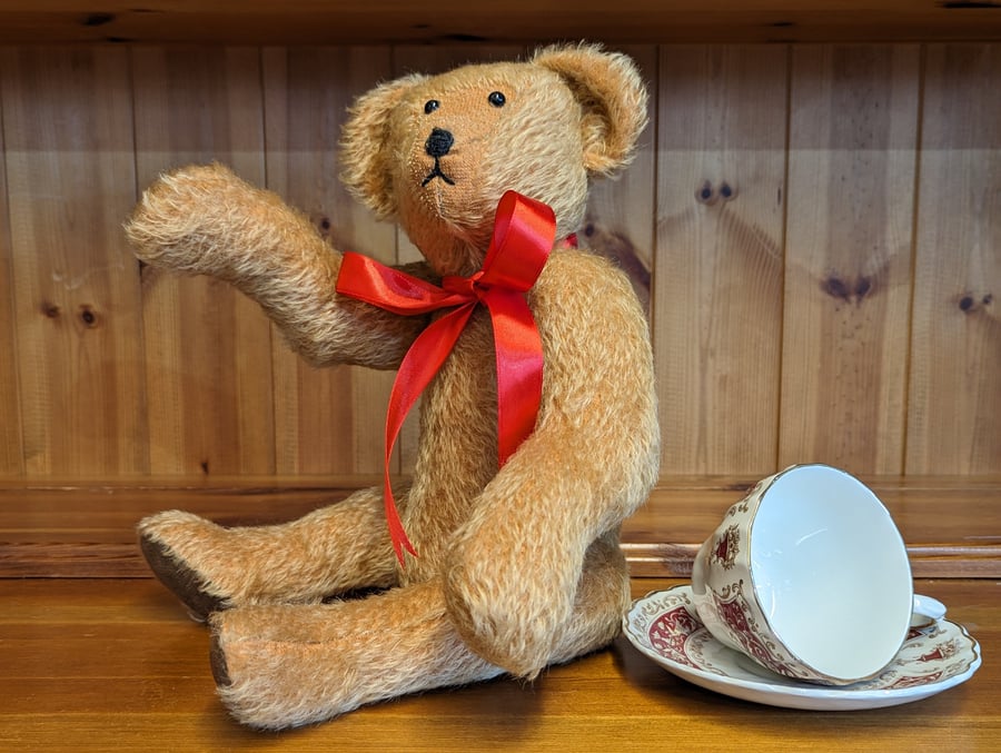 Maisie - Large Handmade Mohair Teddy Bear