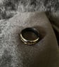 Resin ring,lava effect,handmade - Image 3