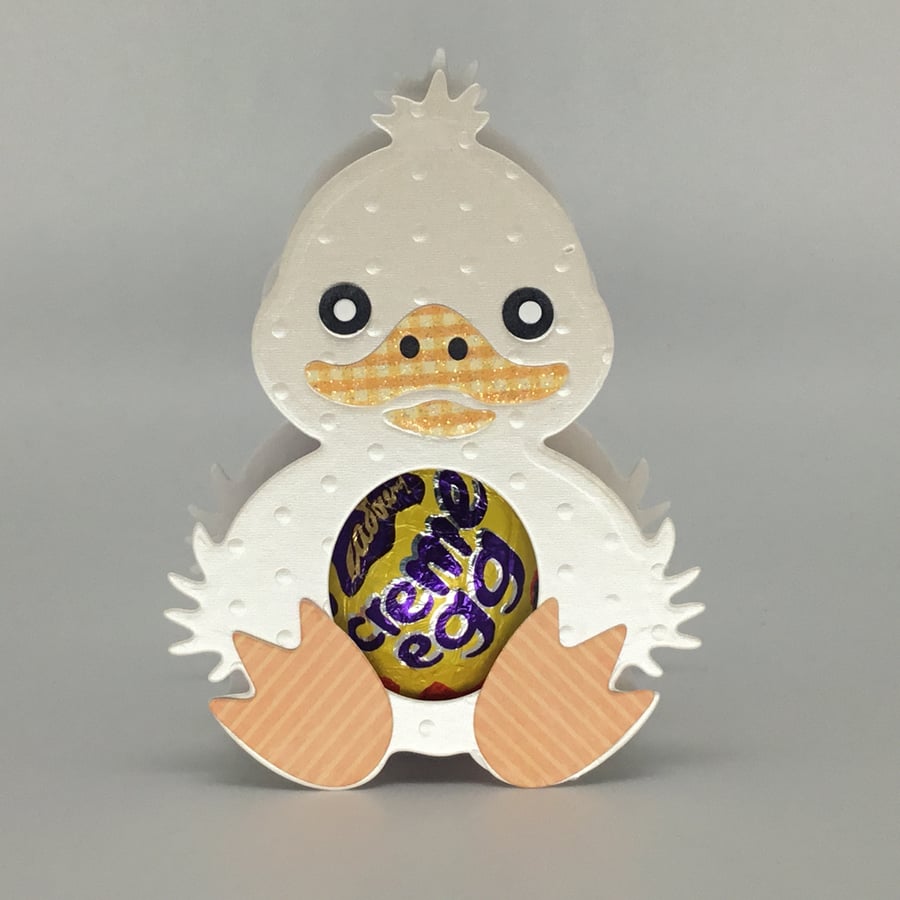 3D Easter Card Creme Egg Holder