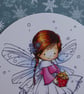 Happy Christmas Card - Fairy - Image 9