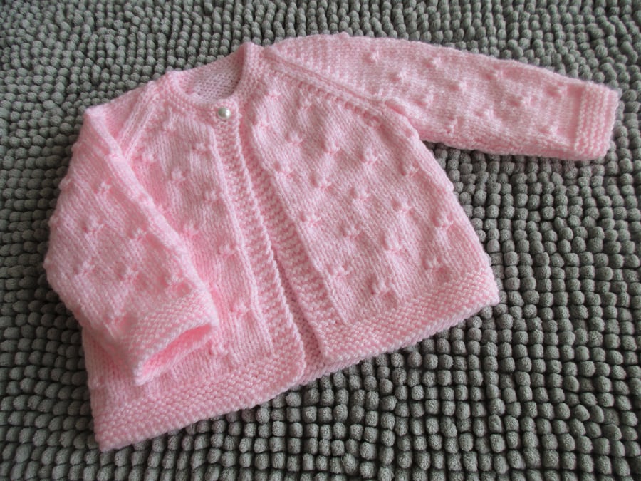 16"  One Button Knots Cardigan