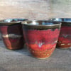  Set of 3 Mini Tumbler -  espresso cups, hot toddies, chocolate mousse