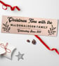 Personalised Christmas Time Wood Sign - 4 colours - Image 6