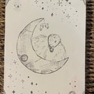 Sleepie Duckie, A ducky in it's safe 'space'.