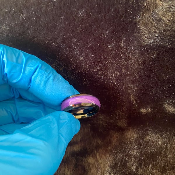 Resin ring, men's, lady's, handmade