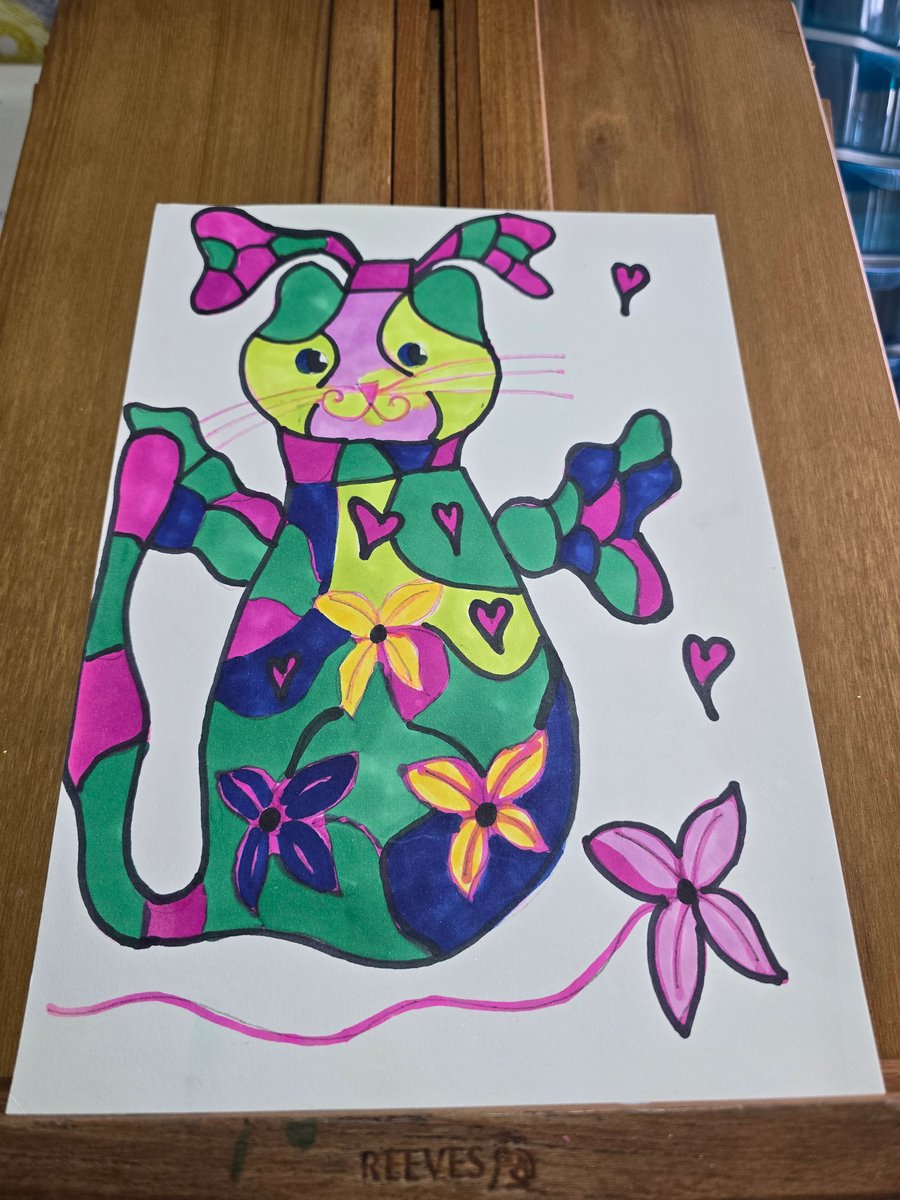 Fairy Cat Drawing 