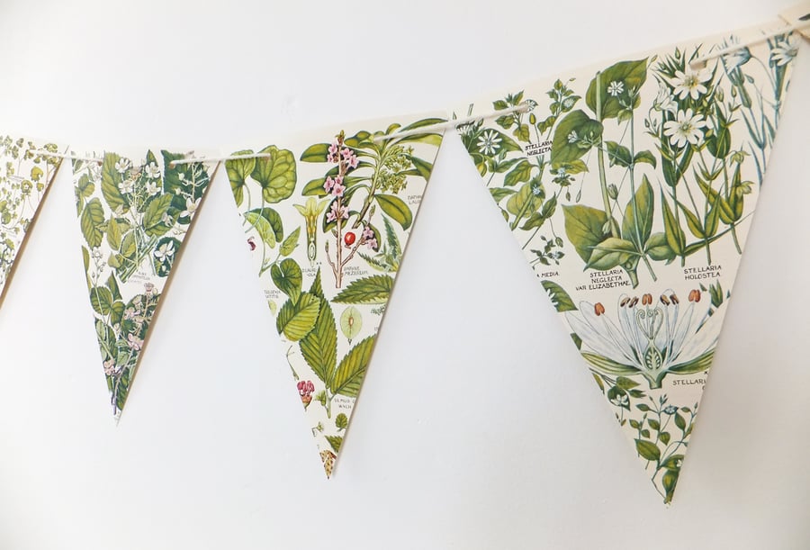 Botanical Bunting