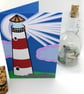 Lighthouse Paper Cut Art Card - Image 2