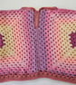 Kids crochet cropped hexi sweater - Image 2