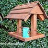 Handmade Hanging Bird Table Feeder 