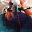'Eilidh' Scottish Peg Doll 
