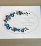 Quilled handmade 65th or 45th anniversary card - Image 7
