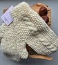 Aran Cabled Mittens - Image 1