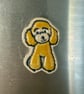 Handmade Ceramic Poodle Fridge Magnet - Image 4
