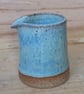 Diddy turquoise green jug (speckled)