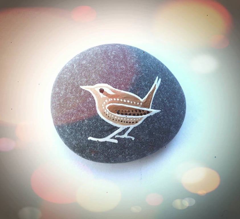 Little Wren Story Stone - MADE TO ORDER