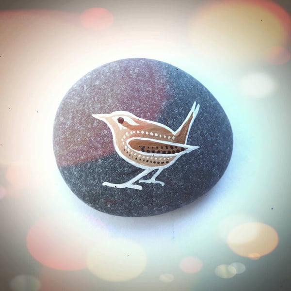 Little Wren Story Stone - MADE TO ORDER
