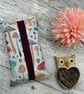 Mushroom Themed Fabric Pocket Tissue Holder - Travel Tissue Case - Reusable - Image 5