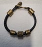 Leather Viking Rune Bracelet