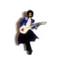 Purple Prince Musician Pop Icon Figure Brooch by EllyMental