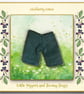 Forest Green Corduroy Trousers to fit the Little Nippers and Bunny Hugs