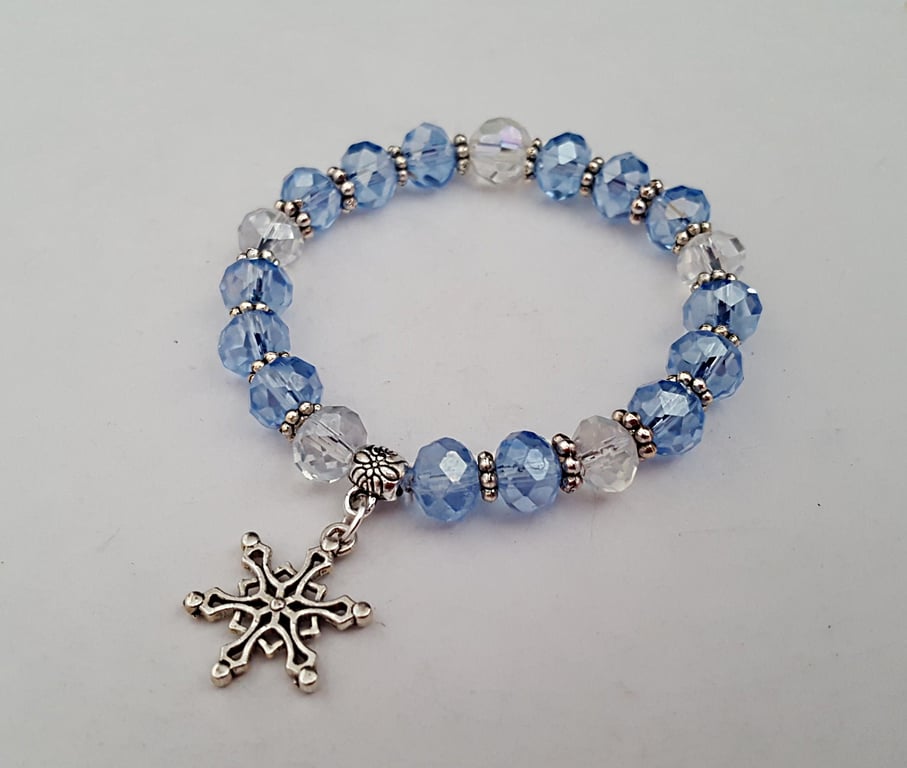 Child's Christmas snowflake bracelet - 2001407