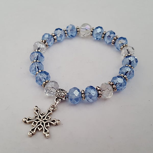 Child's Christmas snowflake bracelet - 2001407